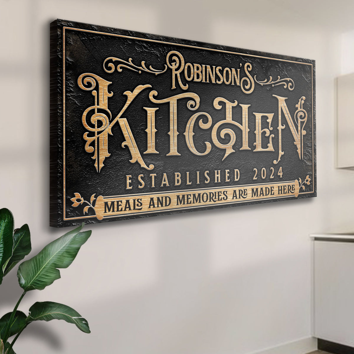 Kitchen Sign V by Tailored Canvases