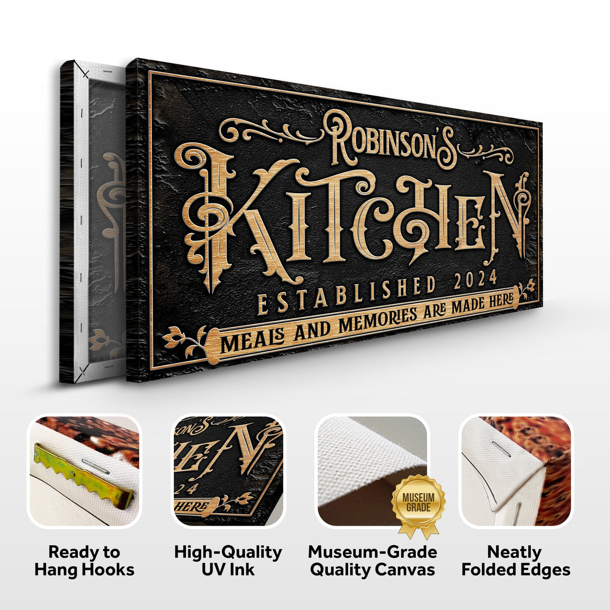 Kitchen Sign V by Tailored Canvases