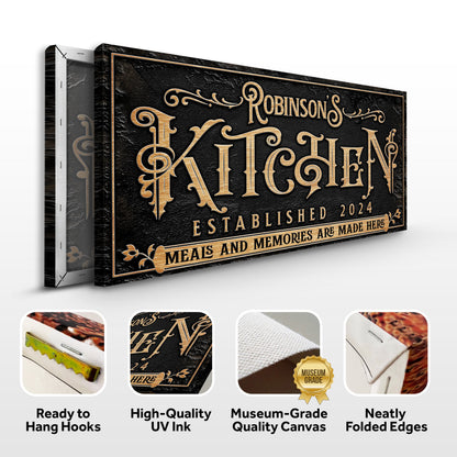 Kitchen Sign V by Tailored Canvases