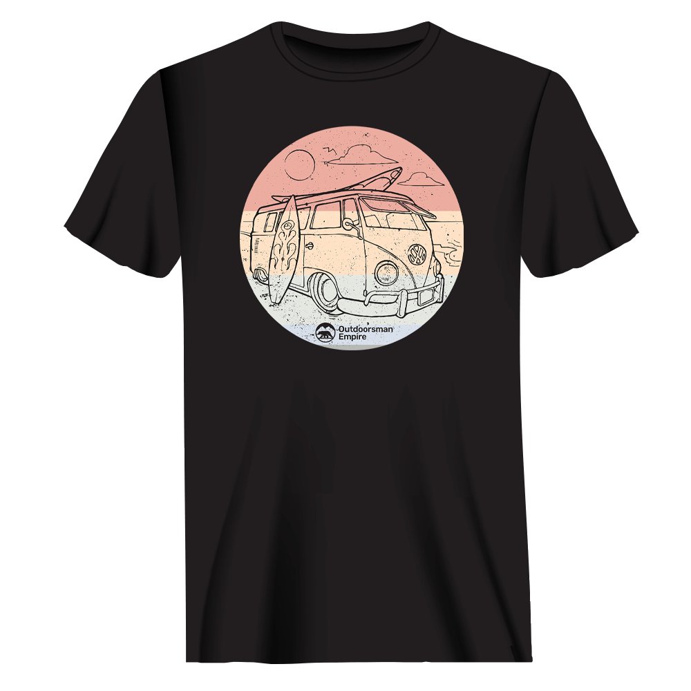 Kombi Camping T-Shirt for Men by Outdoorzees