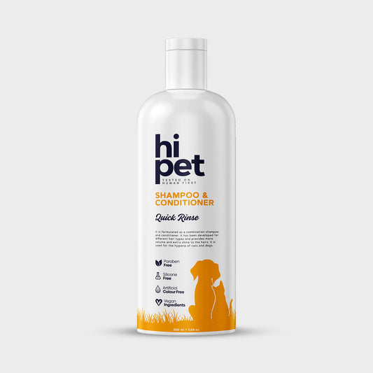 HiPet Conditioning Shampoo for Dogs & Cats by Beauty Care Bag