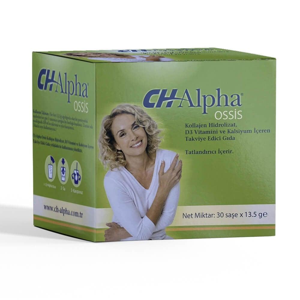 CH Alpha Collagen Supplement - 30 Sachets for Joint Health & Bone Density Support by Beauty Care Bag