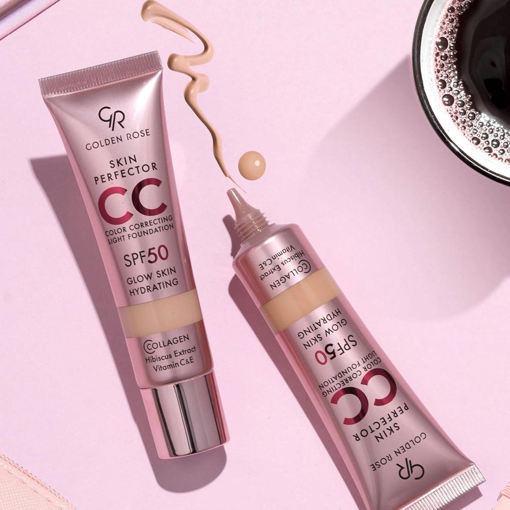 Golden Rose Skin Perfect CC Cream SPF50 in 103 Nude 30ml by Beauty Care Bag