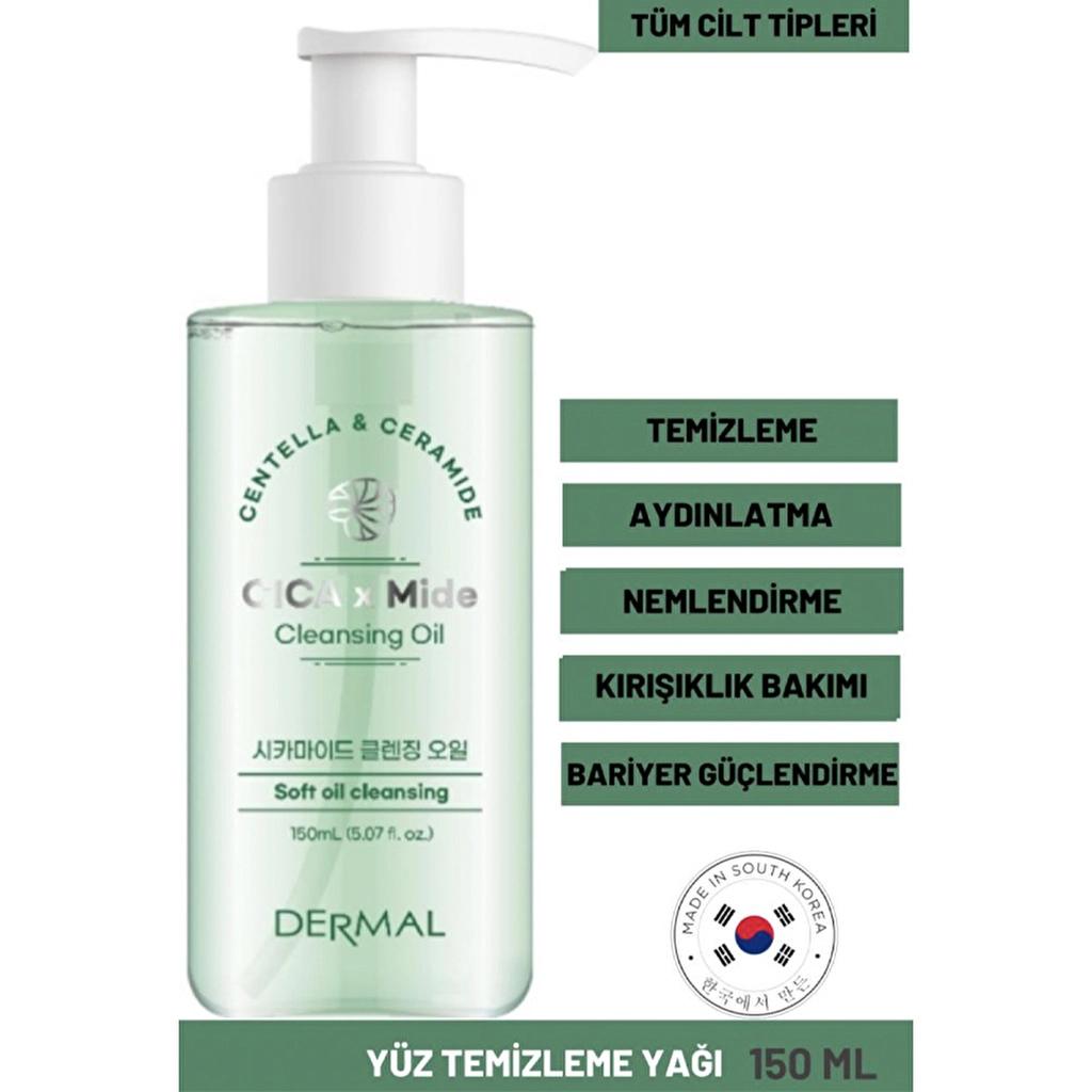 Dermal Cica x Mide Cleanser Oil with Centella & Ceramide 150ml by Beauty Care Bag