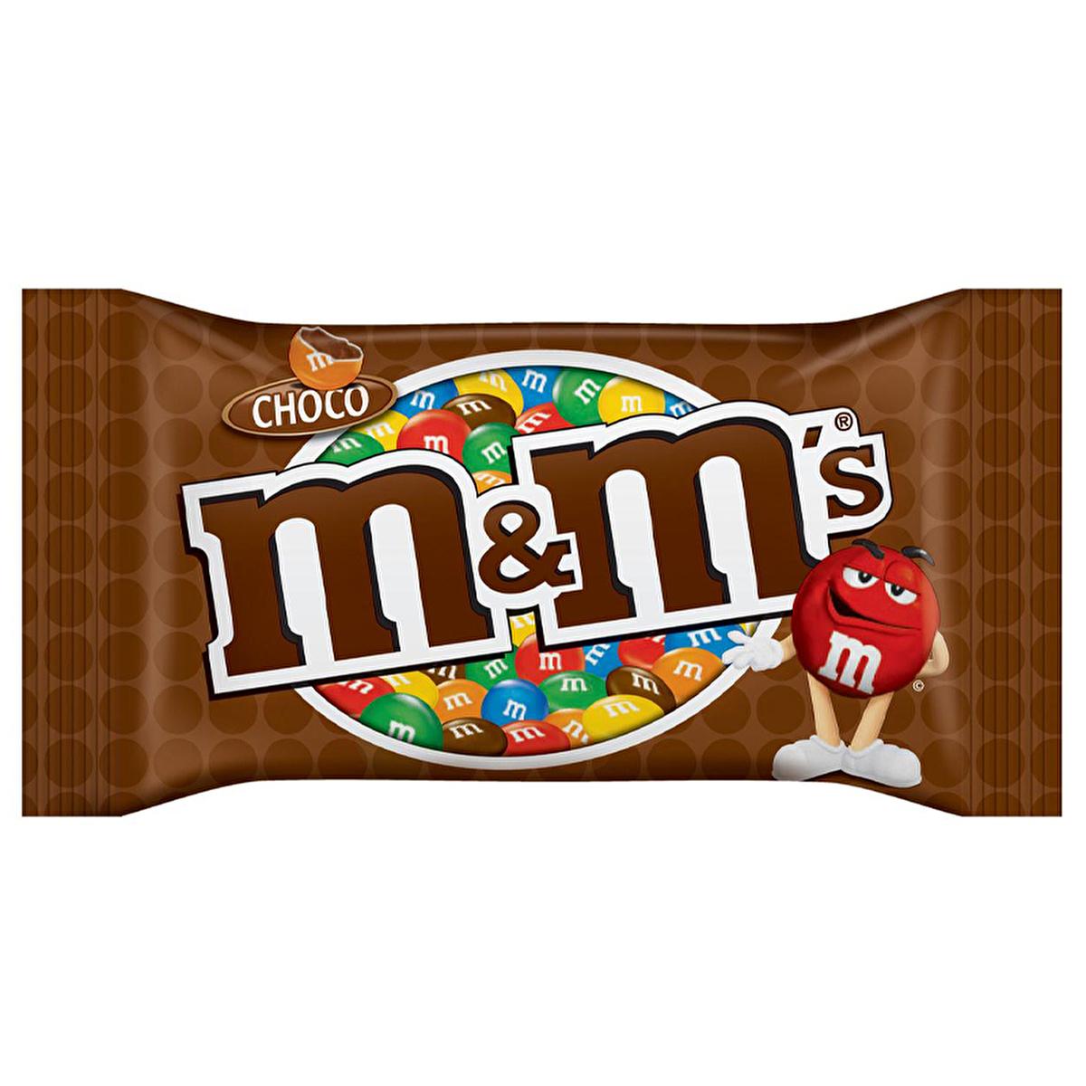 M&M's Chocolate Candy Dragee 45g - Colorful, Portable & Delicious Chocolate Snack by Beauty Care Bag