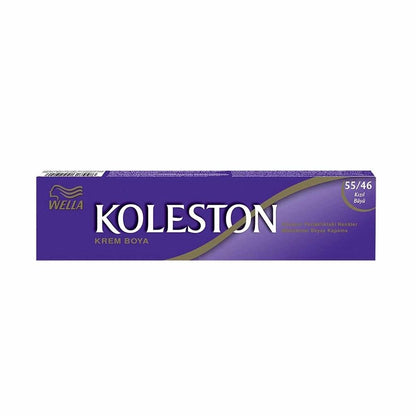 Wella Koleston Single Tube Hair Color 55/46 Red Magic by Beauty Care Bag