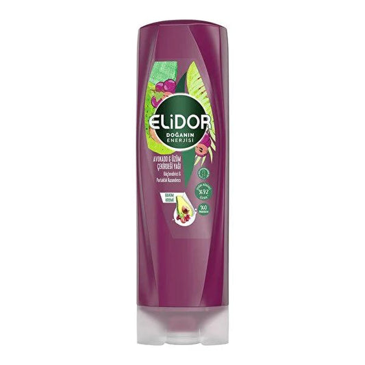 Elidor Avocado Hair Conditioner - Nourishing, Paraben-Free, Natural Hair Care for Dry, Damaged Hair | 11.83 fl oz by Beauty Care Bag