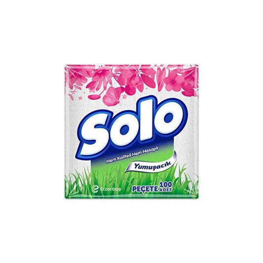 Solo Pe�ete Durable Paper Napkins - 100 Count for Household Cleaning by Beauty Care Bag