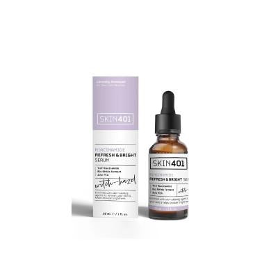 Skin401 Niacinamide Refresh Bright Serum 30ml - Brightens, Hydrates, and Minimizes Pores - Vegan & Cruelty-Free by Beauty Care Bag