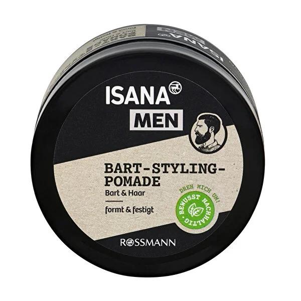 Isana Men Beard Care Product with Argan Oil and Kanola Oil - Moisturizes, Conditions, and Softens Beard, 50ml by Beauty Care Bag