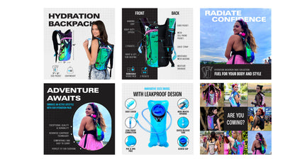 Hydration Pack Backpack (Small) by SoJourner
