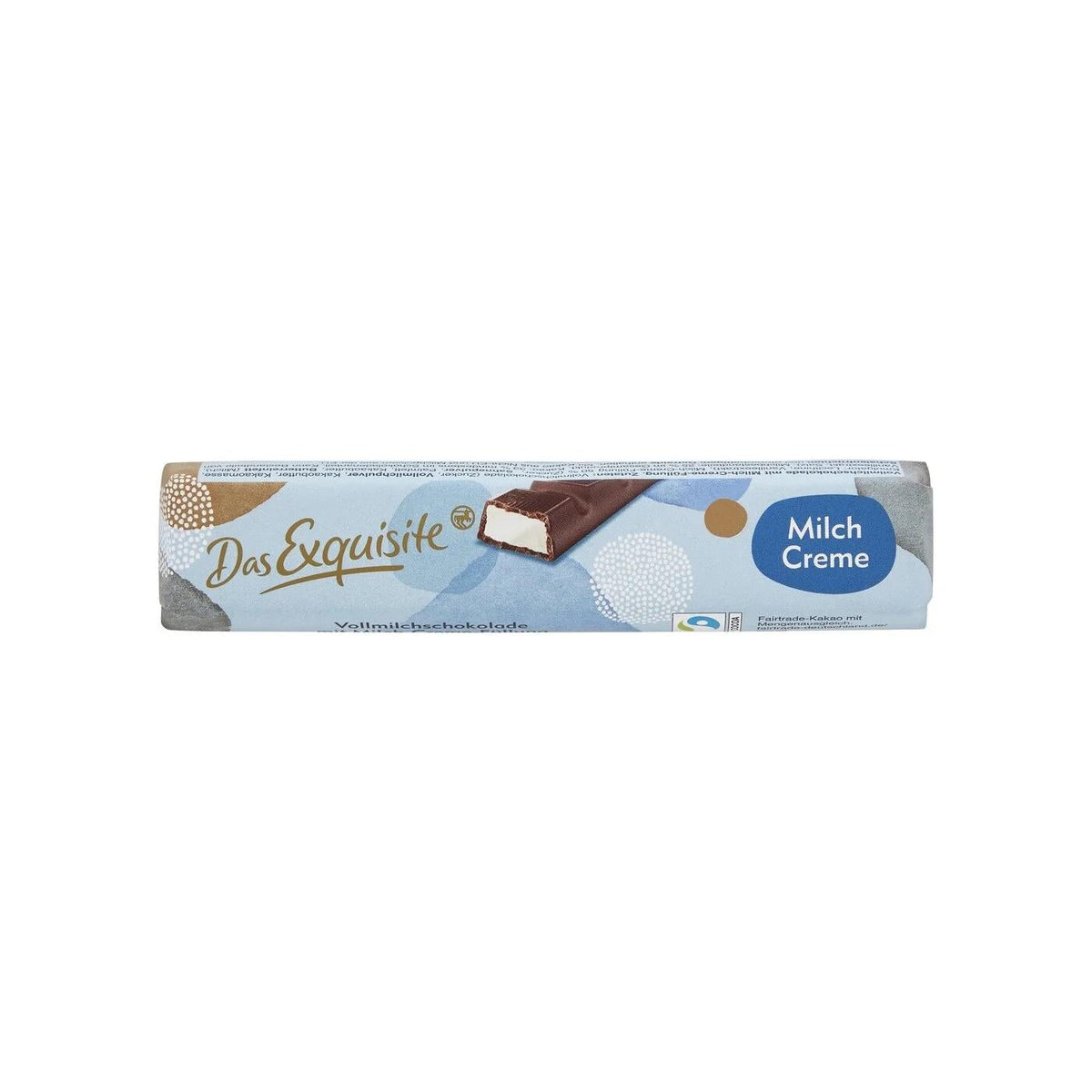 Das Exquisite Milk Cream Filled Milk Chocolate Bar 40g by Beauty Care Bag