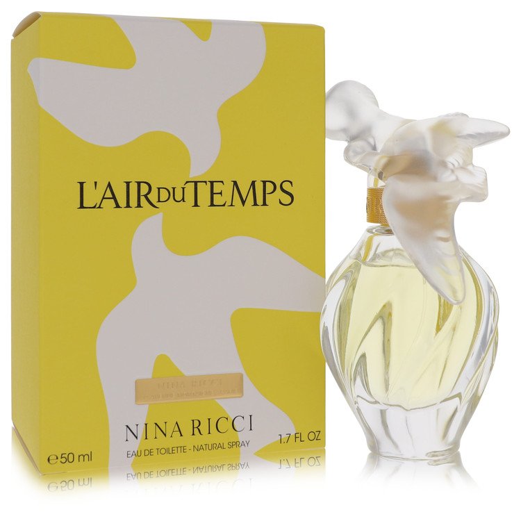 L'Air Du Temps by Nina Ricci Eau De Toilette Spray With Bird Cap 1.7 oz for Women by Avera Group