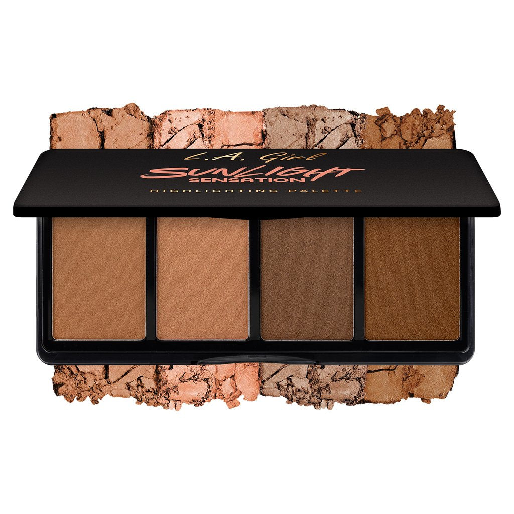 L.A. GIRL Fanatic Highlighting Palette - Sunlight Sensation by Avera Group