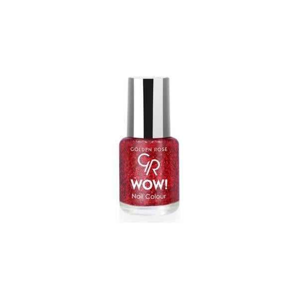 Golden Rose WOW Nail Color Glitter No:209 6ml by Beauty Care Bag
