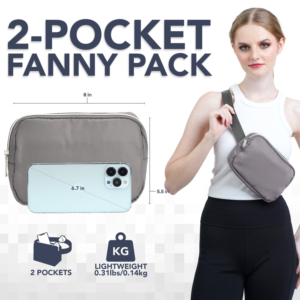 Fanny Pack (1 Pocket) by SoJourner