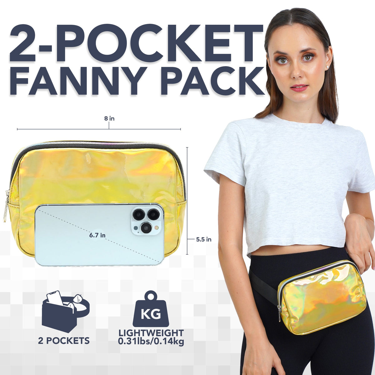 Fanny Pack (1 Pocket) by SoJourner