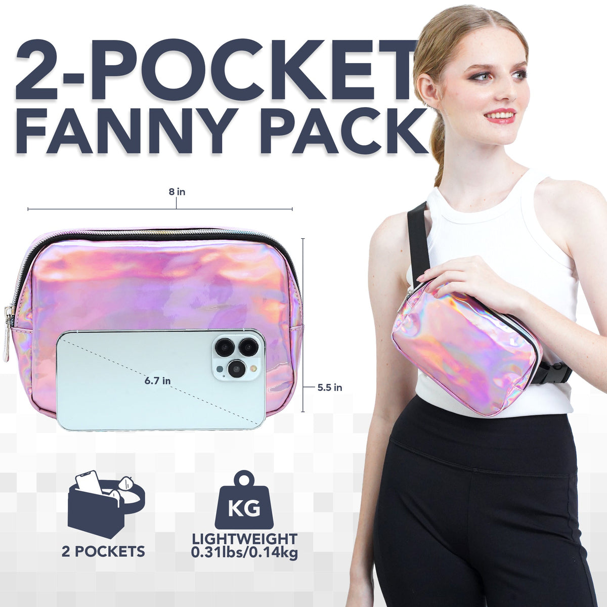 Fanny Pack (1 Pocket) by SoJourner