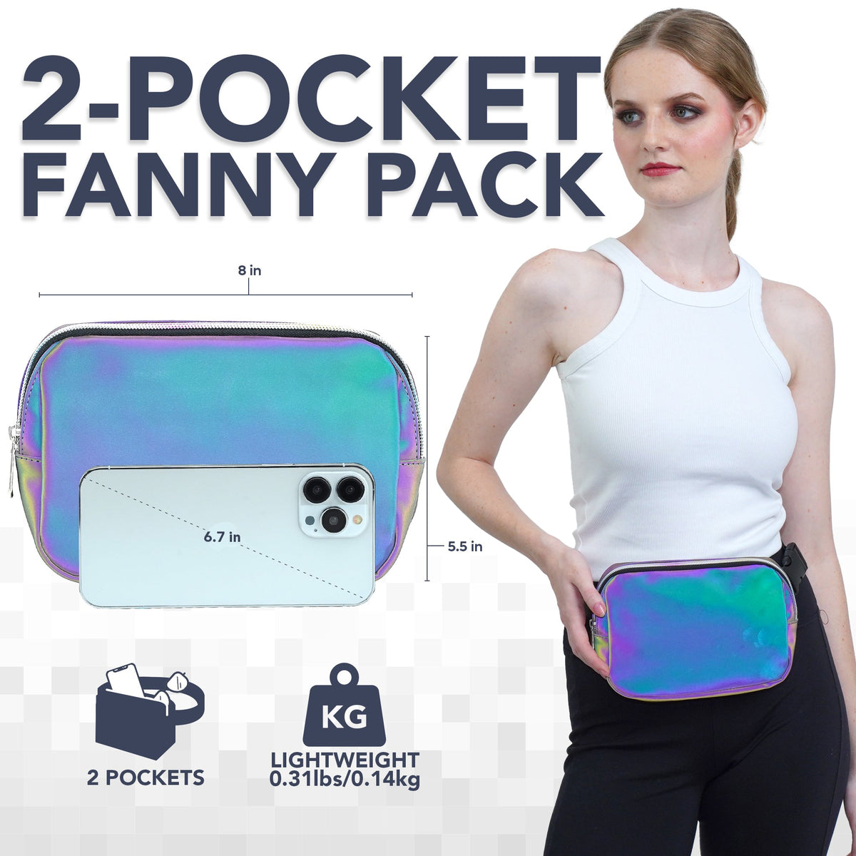 Fanny Pack (1 Pocket) by SoJourner