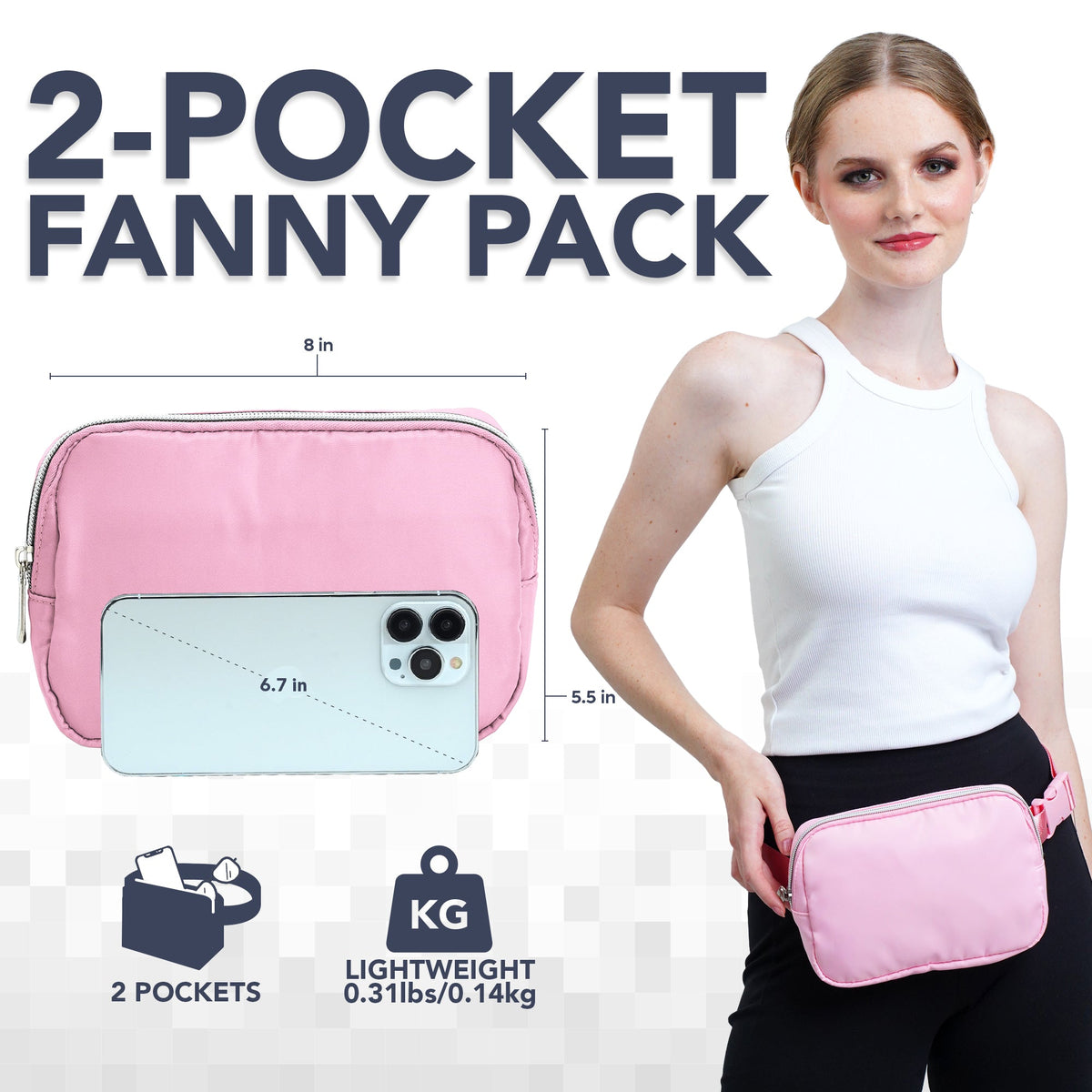 Fanny Pack (1 Pocket) by SoJourner