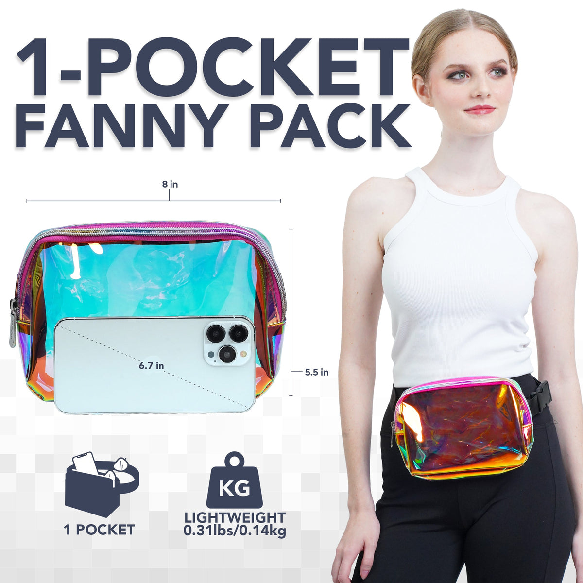 Fanny Pack (1 Pocket) by SoJourner