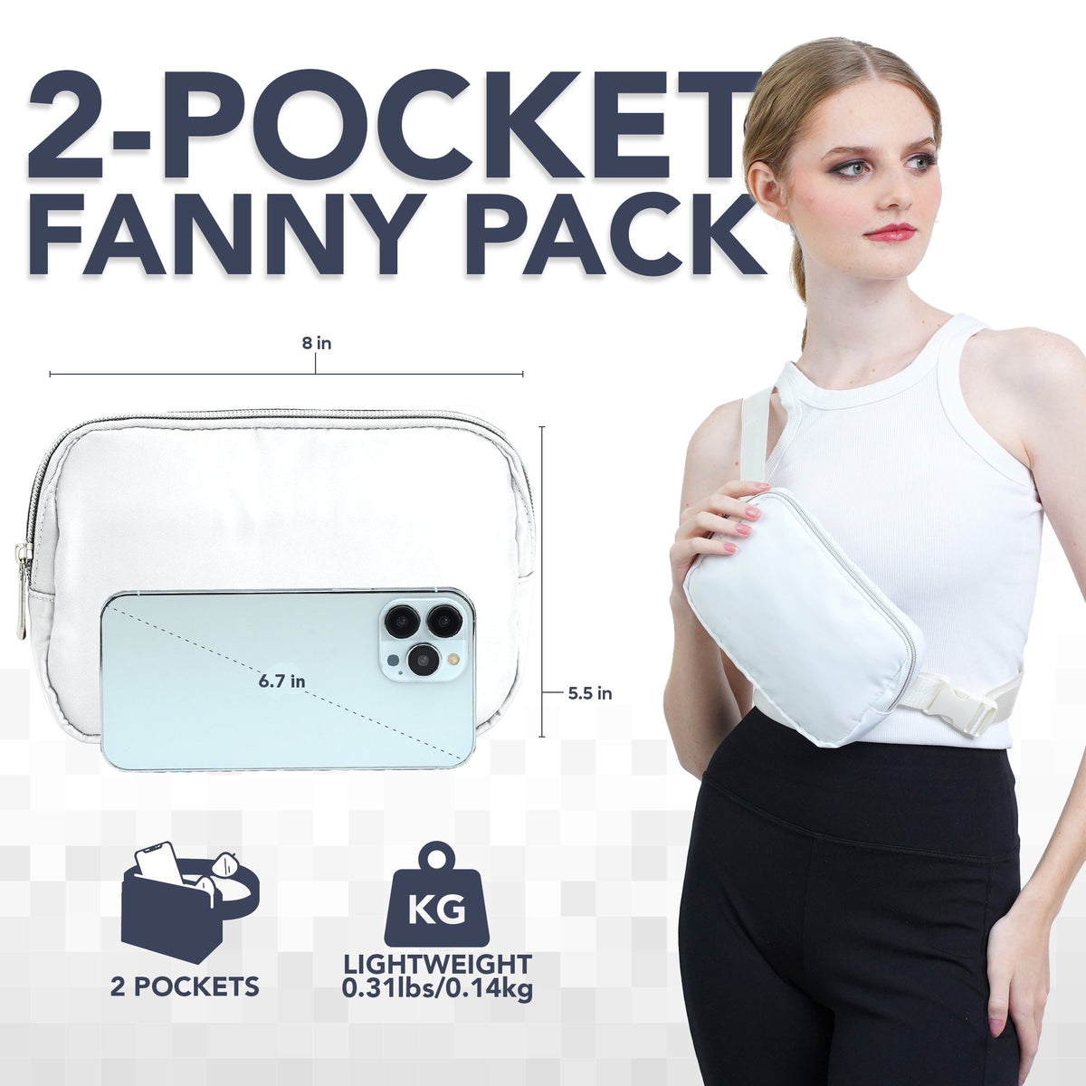 Fanny Pack (1 Pocket) by SoJourner