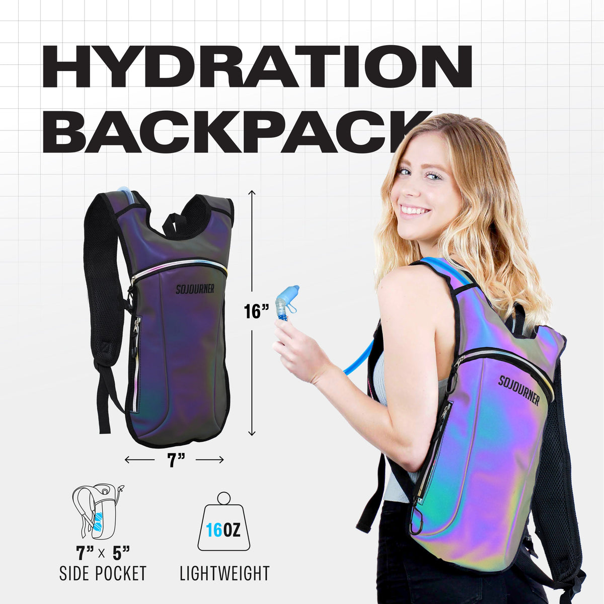 Hydration Pack Backpack (Small) by SoJourner