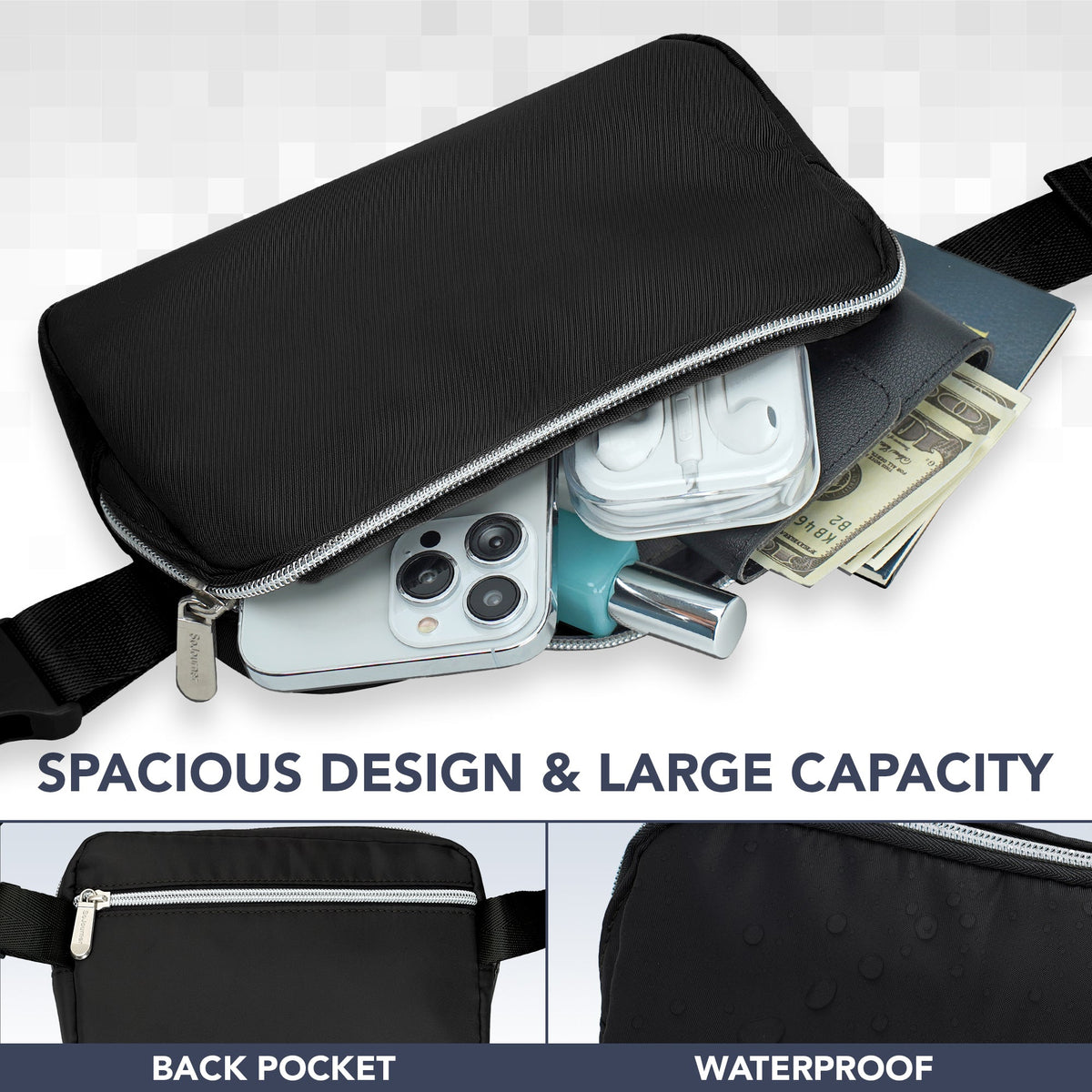 Fanny Pack (1 Pocket) by SoJourner