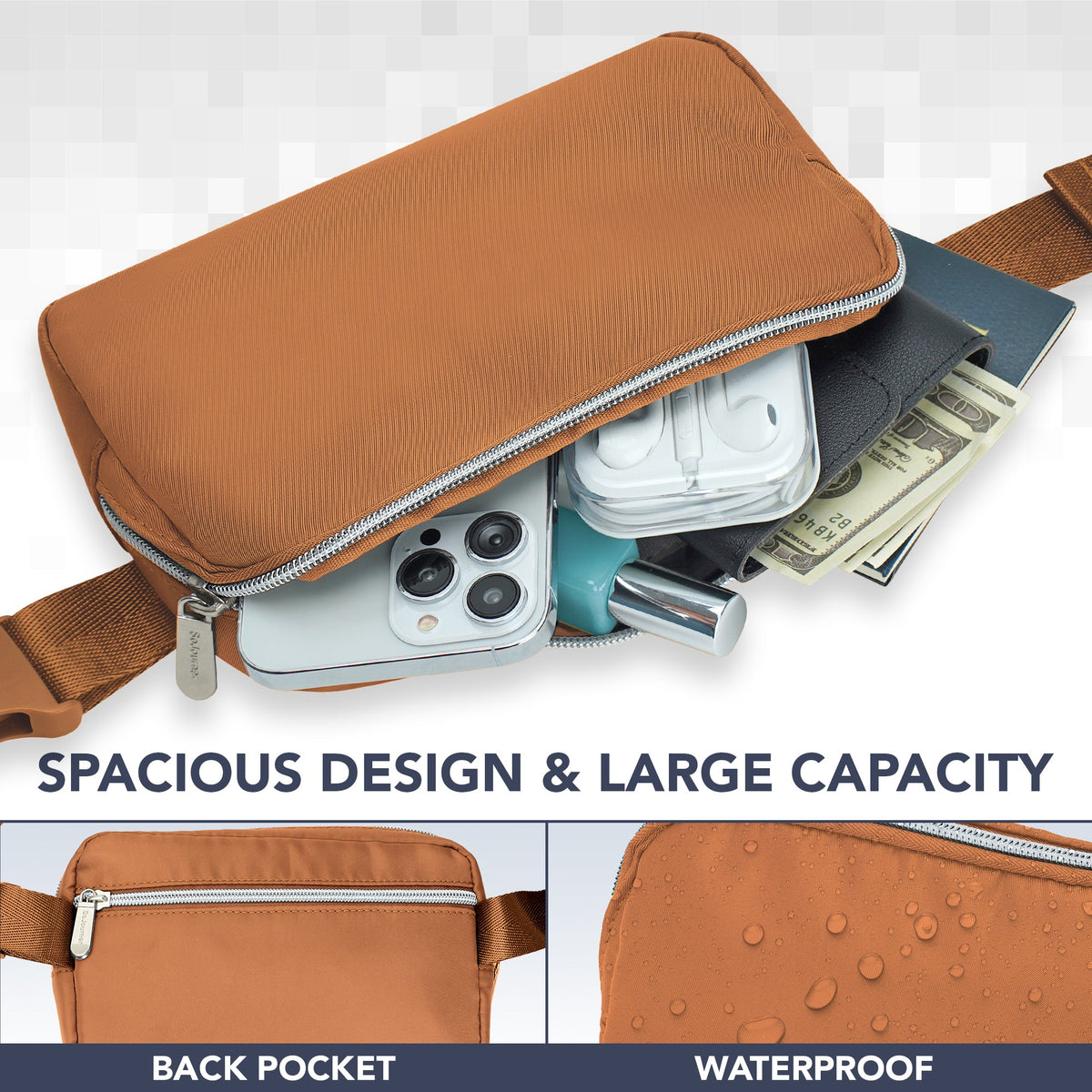 Fanny Pack (1 Pocket) by SoJourner