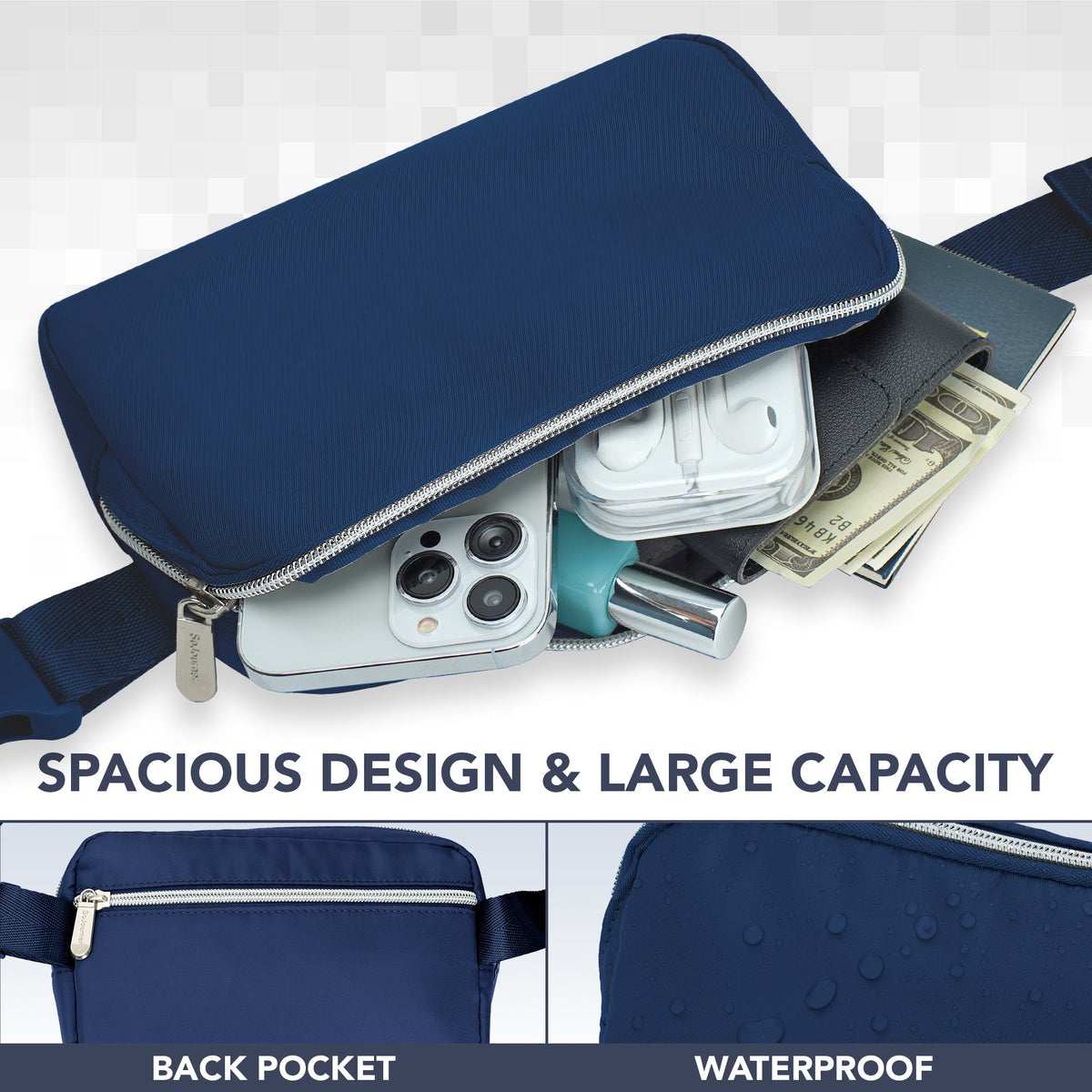 Fanny Pack (1 Pocket) by SoJourner