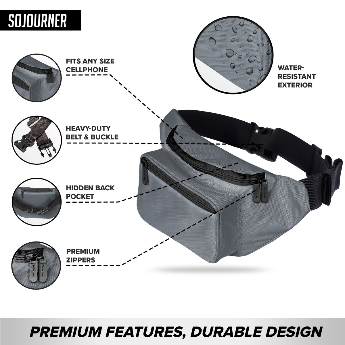 Fanny Pack (Solids) by SoJourner