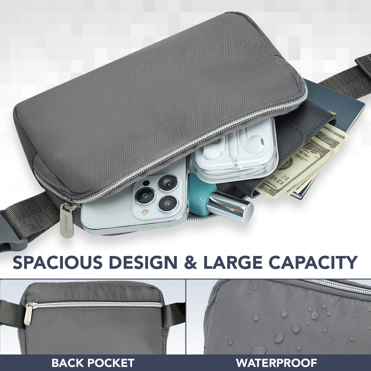 Fanny Pack (1 Pocket) by SoJourner