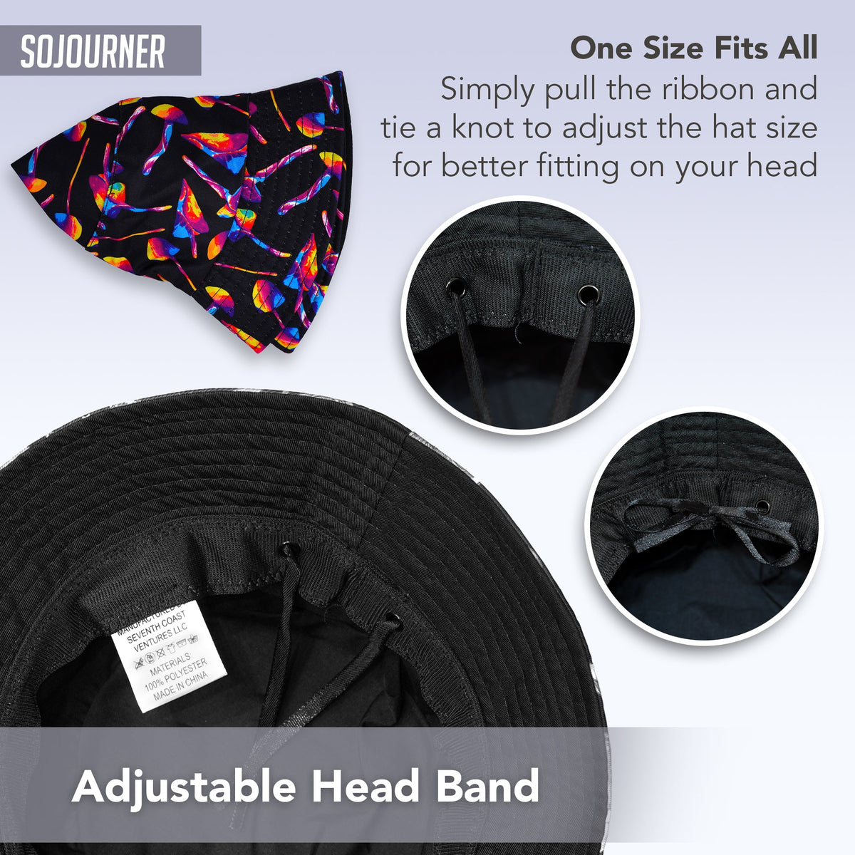 Rave Bucket Hat by SoJourner