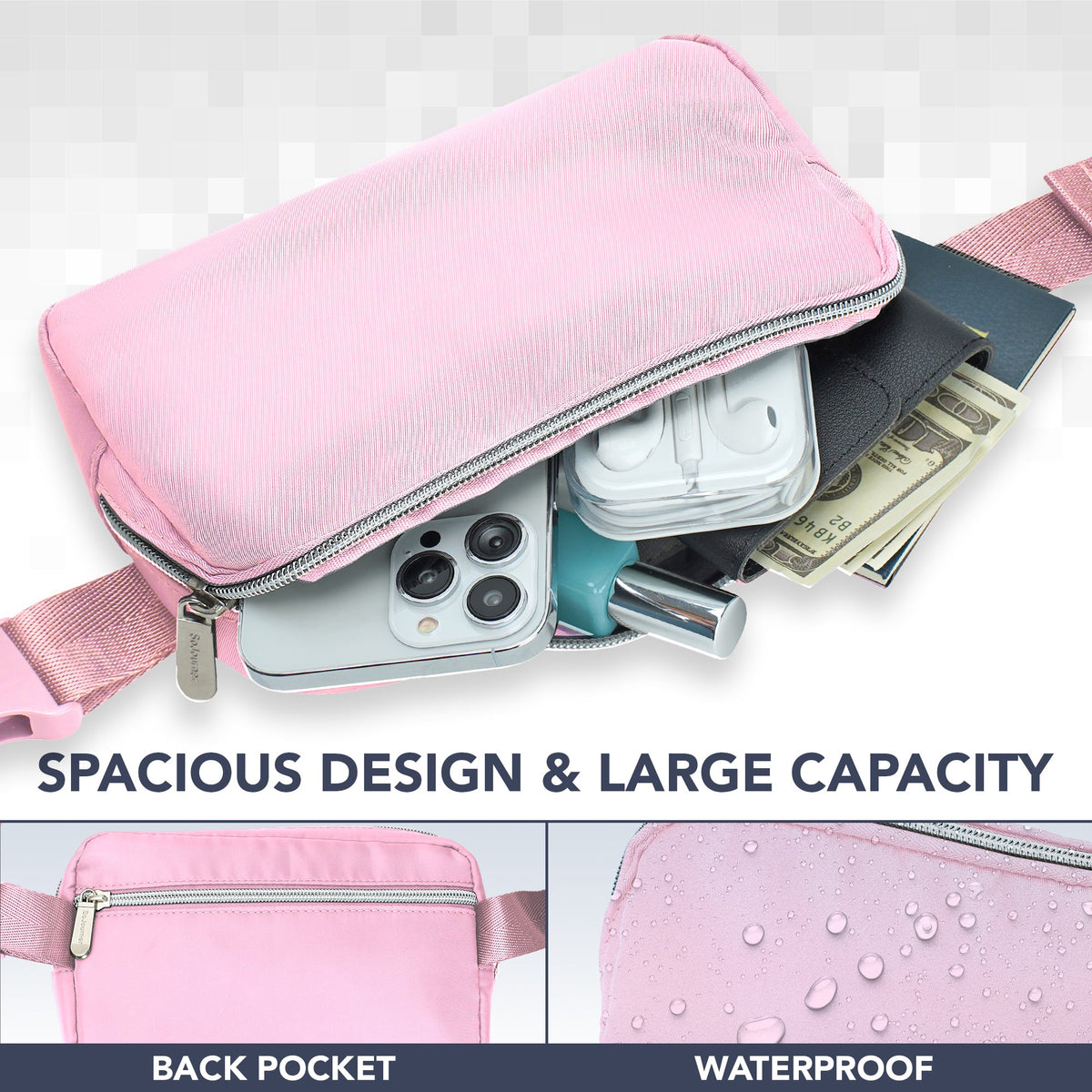 Fanny Pack (1 Pocket) by SoJourner