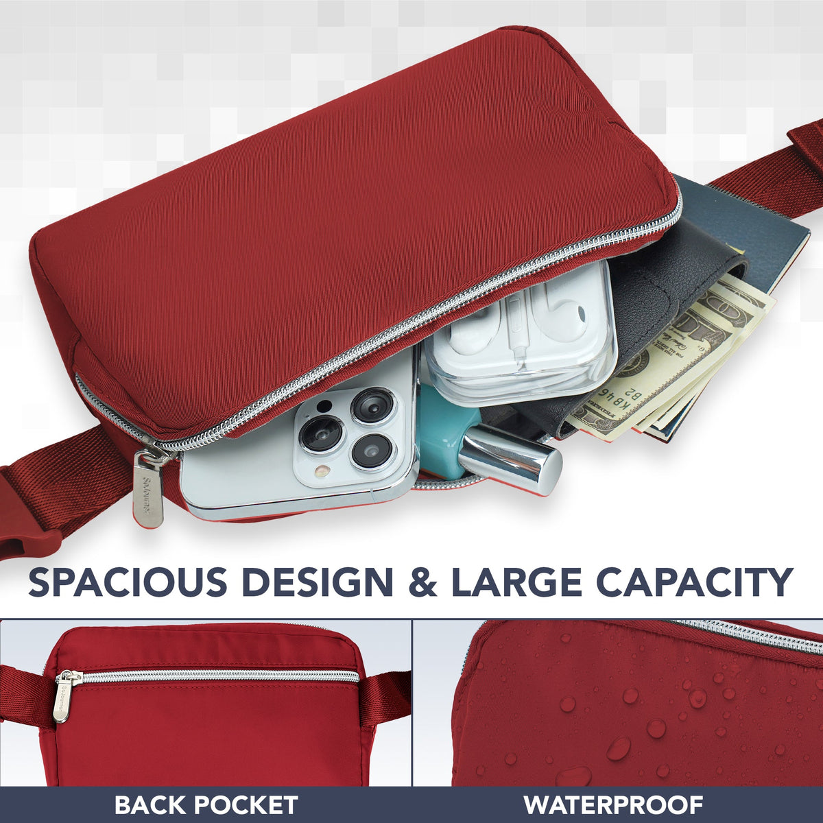 Fanny Pack (1 Pocket) by SoJourner