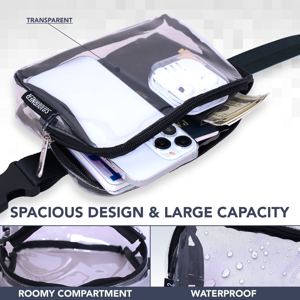 Fanny Pack (1 Pocket) by SoJourner