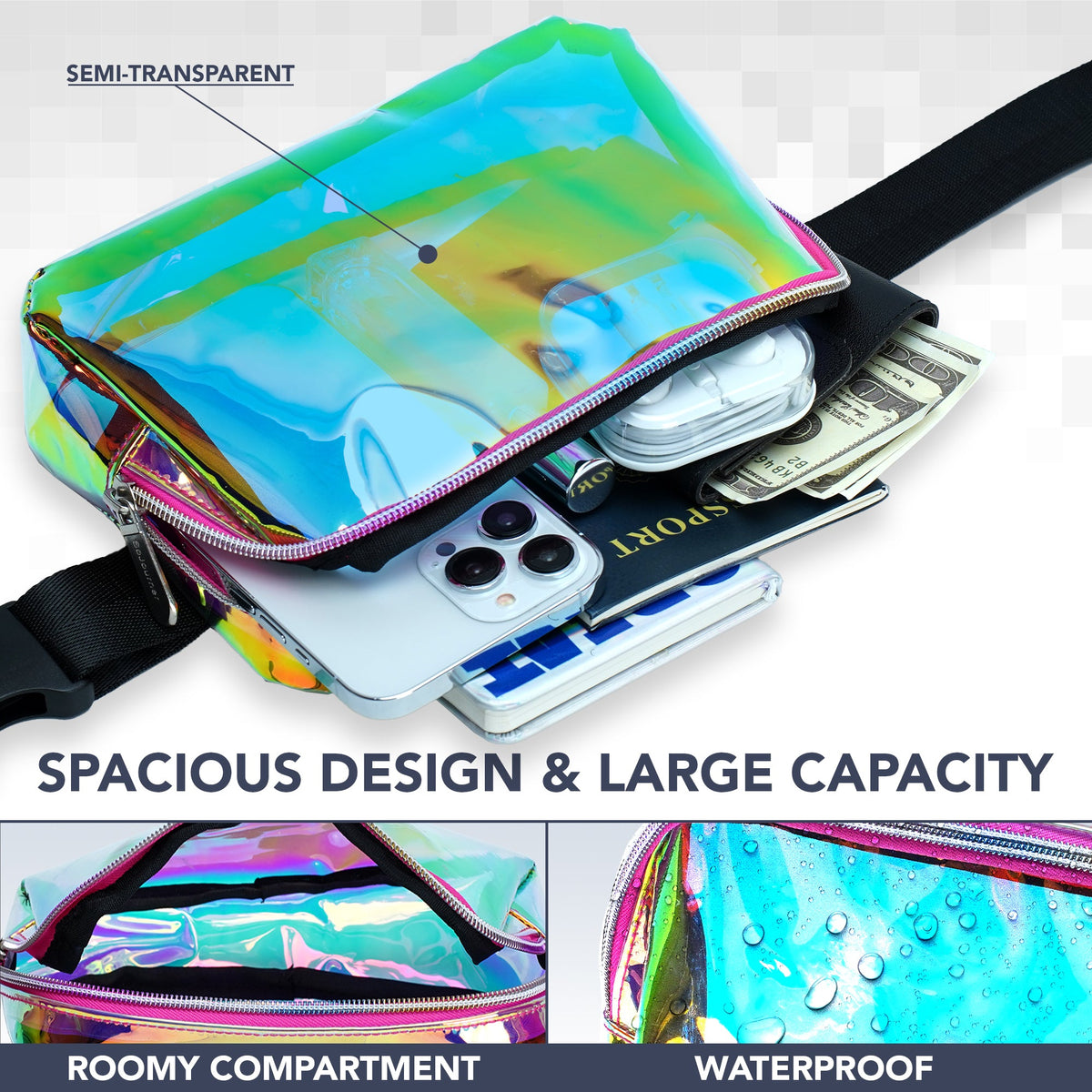 Fanny Pack (1 Pocket) by SoJourner