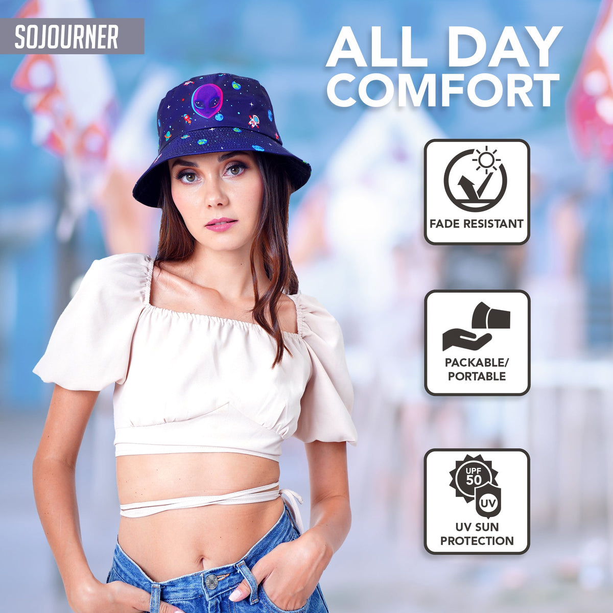 Rave Bucket Hat by SoJourner