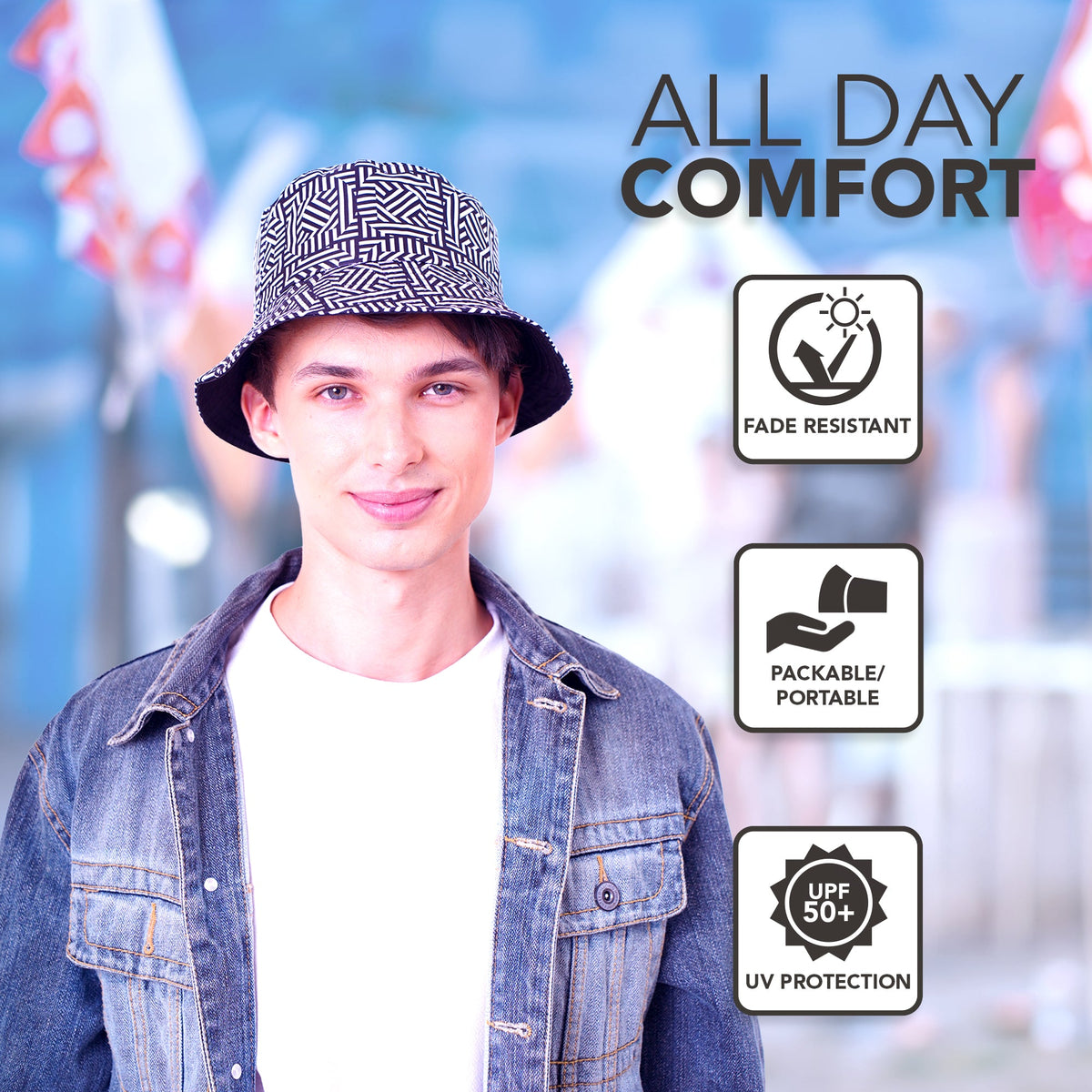 Rave Bucket Hat by SoJourner