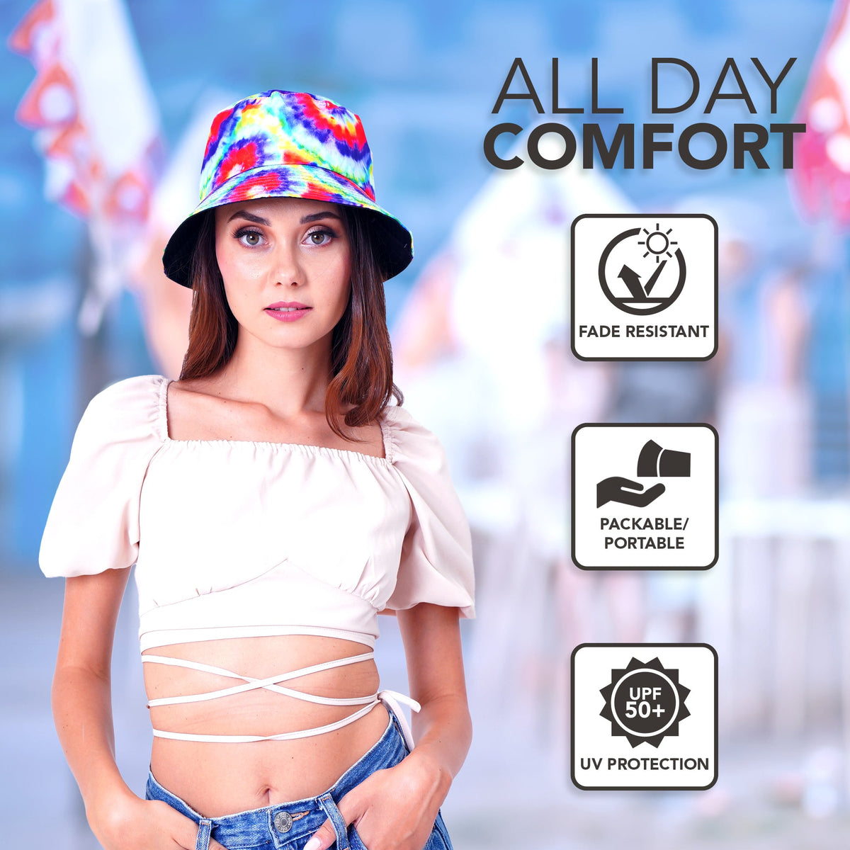 Rave Bucket Hat by SoJourner