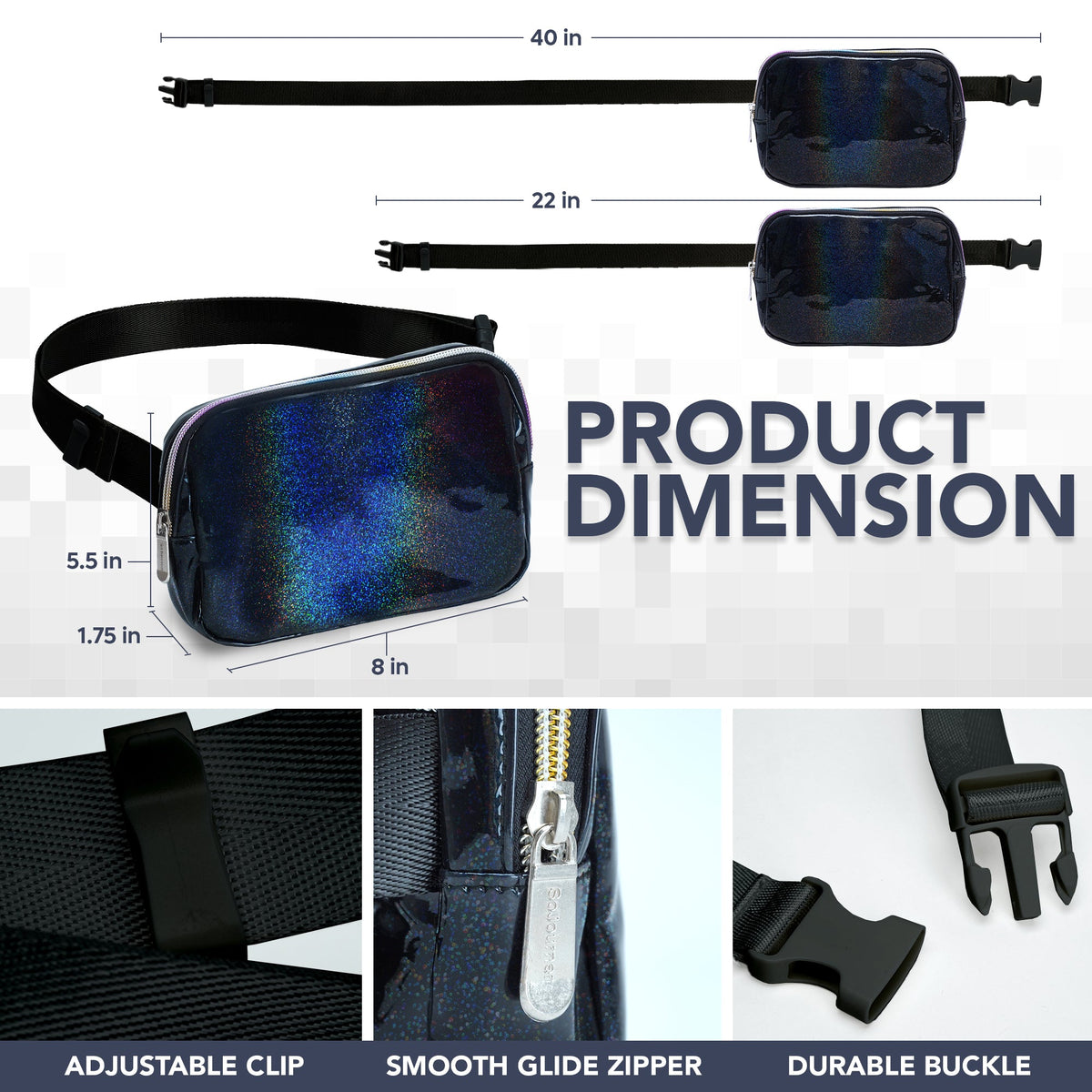 Fanny Pack (1 Pocket) by SoJourner