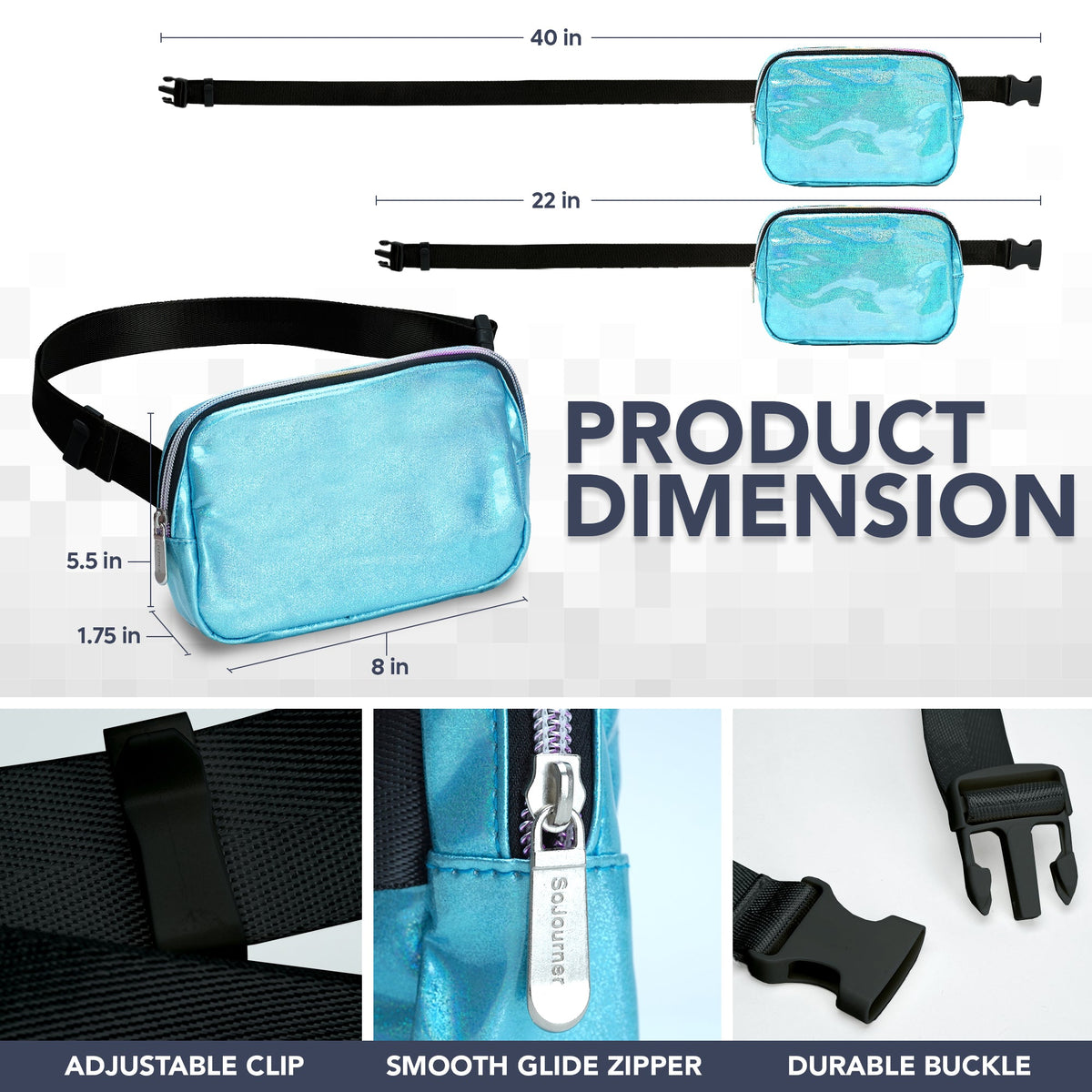 Fanny Pack (1 Pocket) by SoJourner