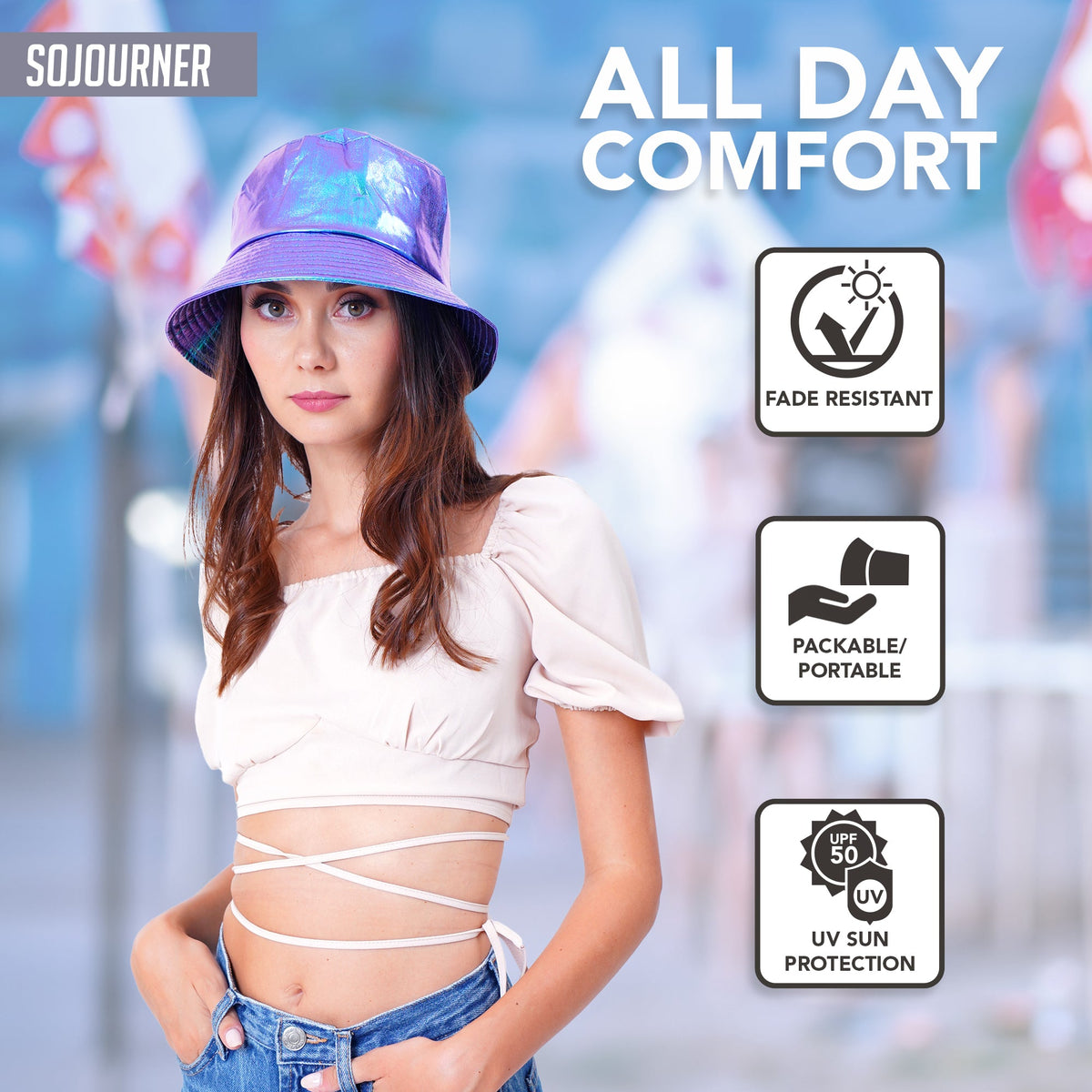 Rave Bucket Hat by SoJourner