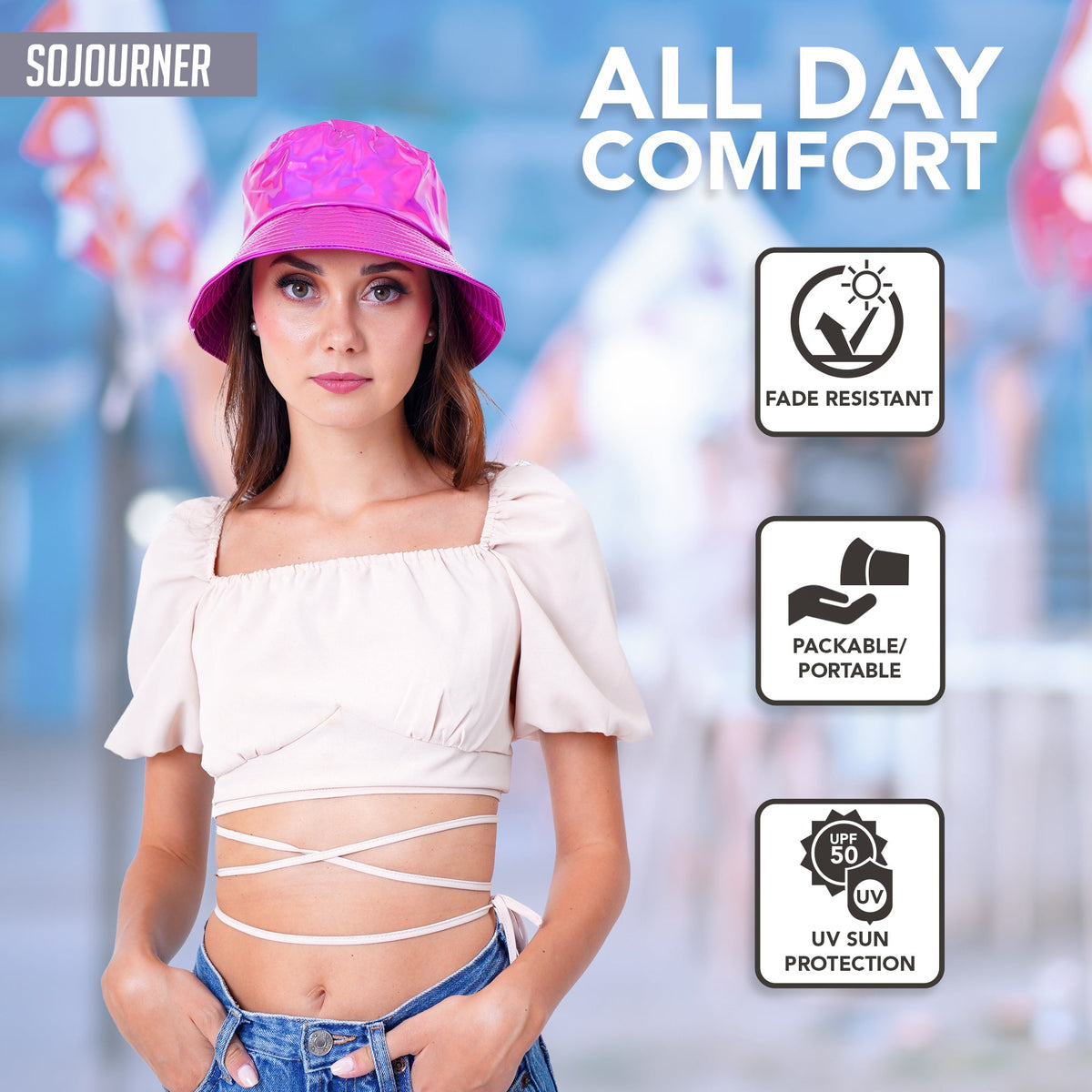 Rave Bucket Hat by SoJourner