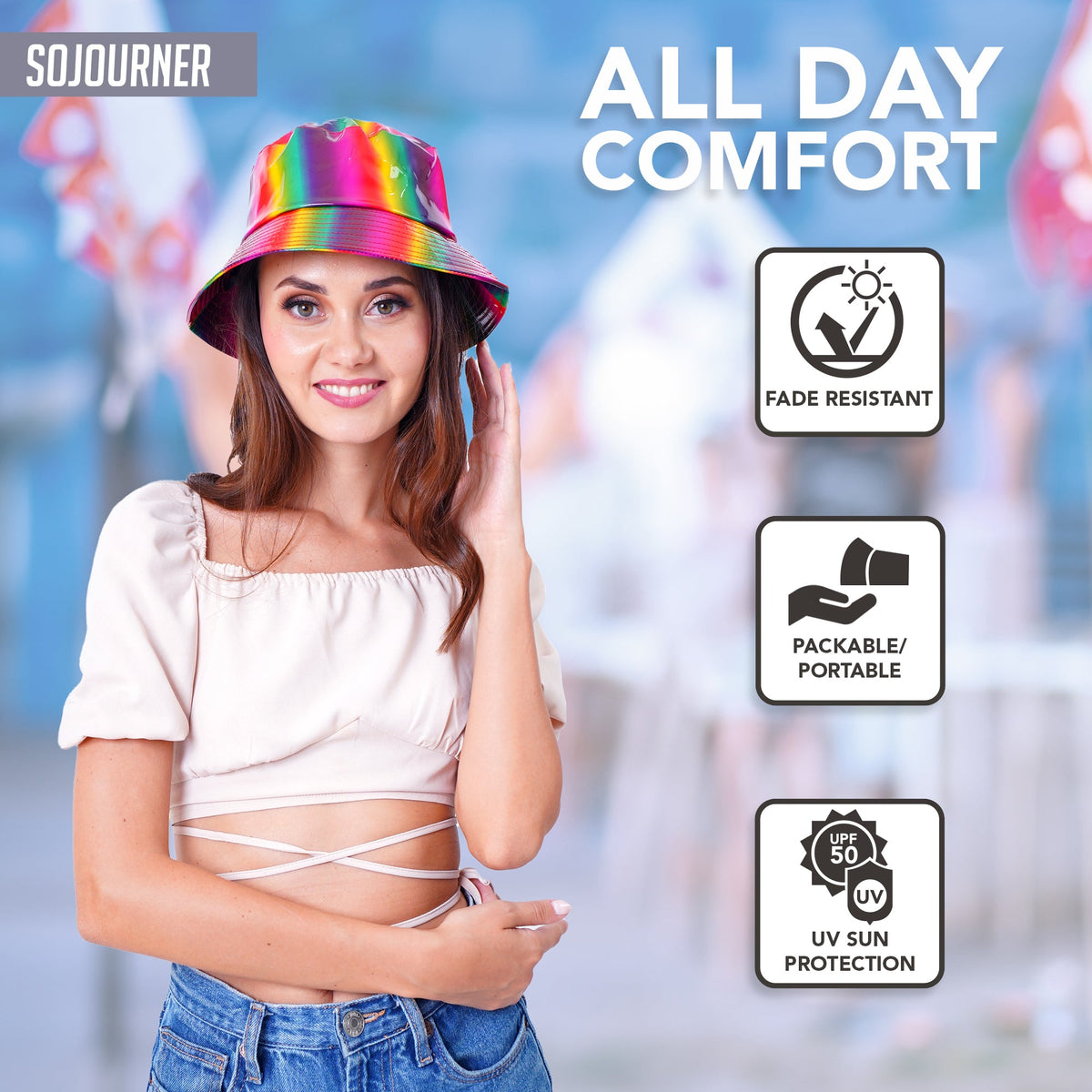 Rave Bucket Hat by SoJourner
