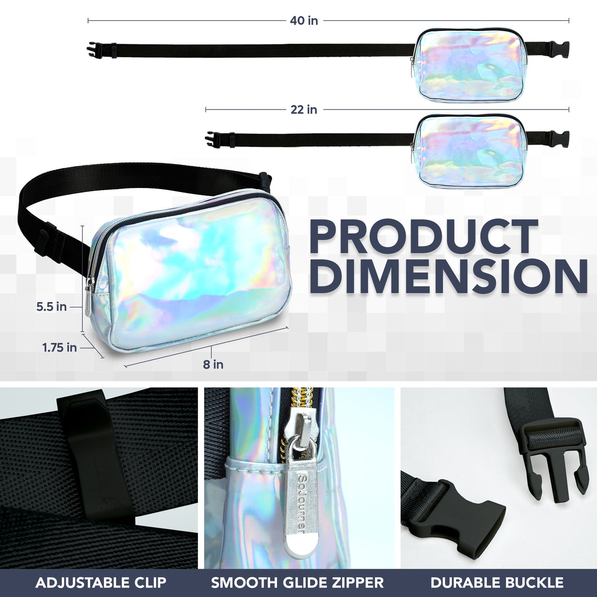 Fanny Pack (1 Pocket) by SoJourner