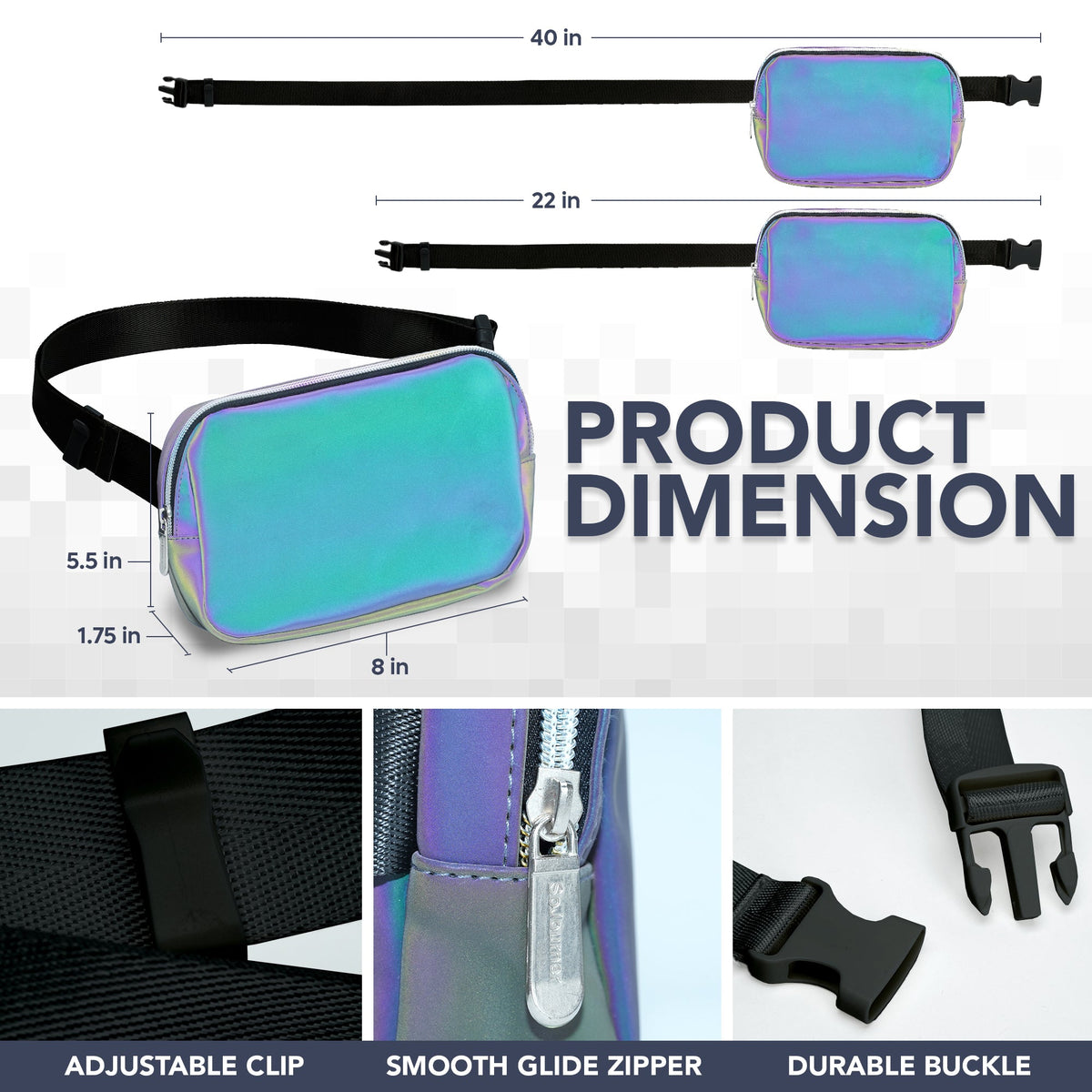 Fanny Pack (1 Pocket) by SoJourner