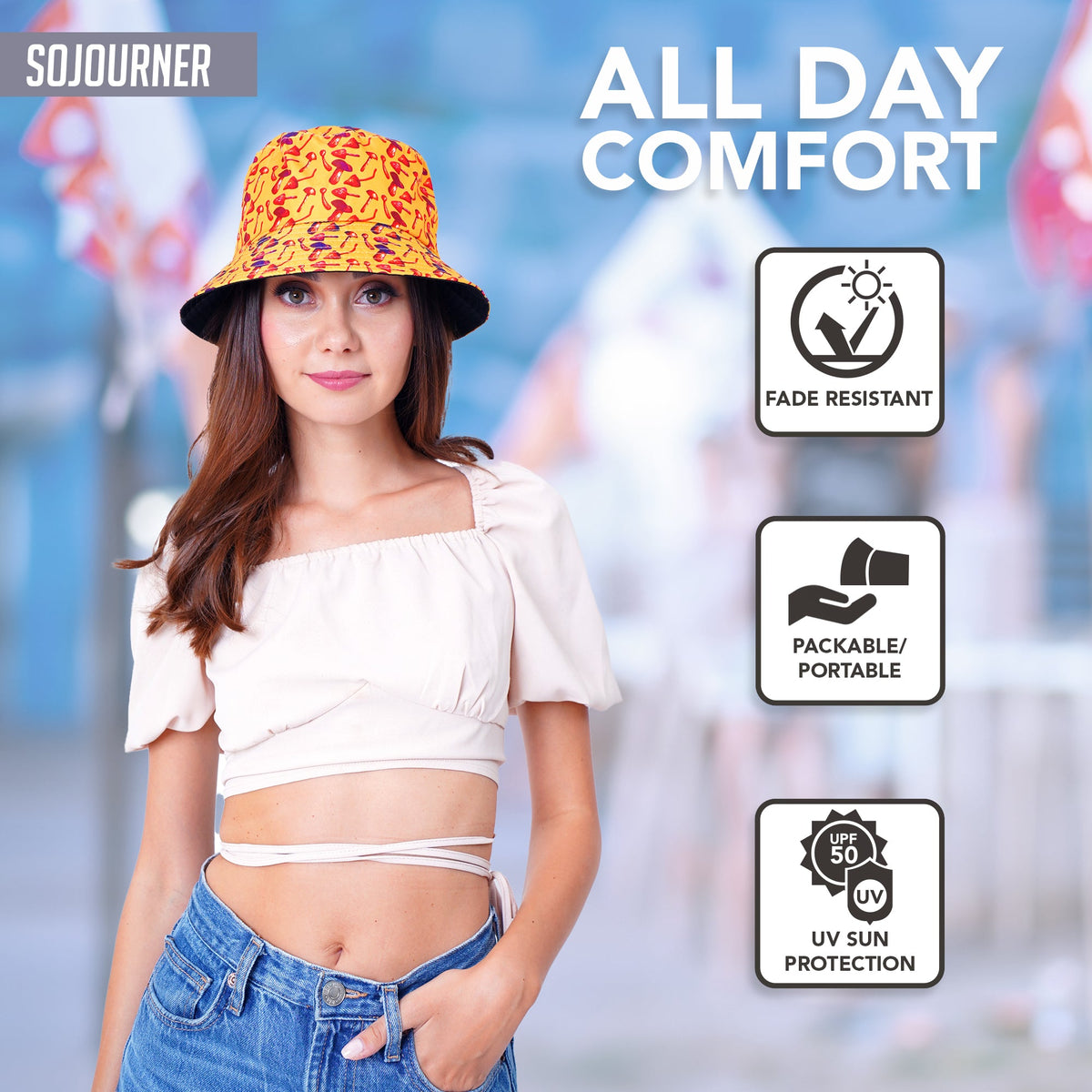 Rave Bucket Hat by SoJourner