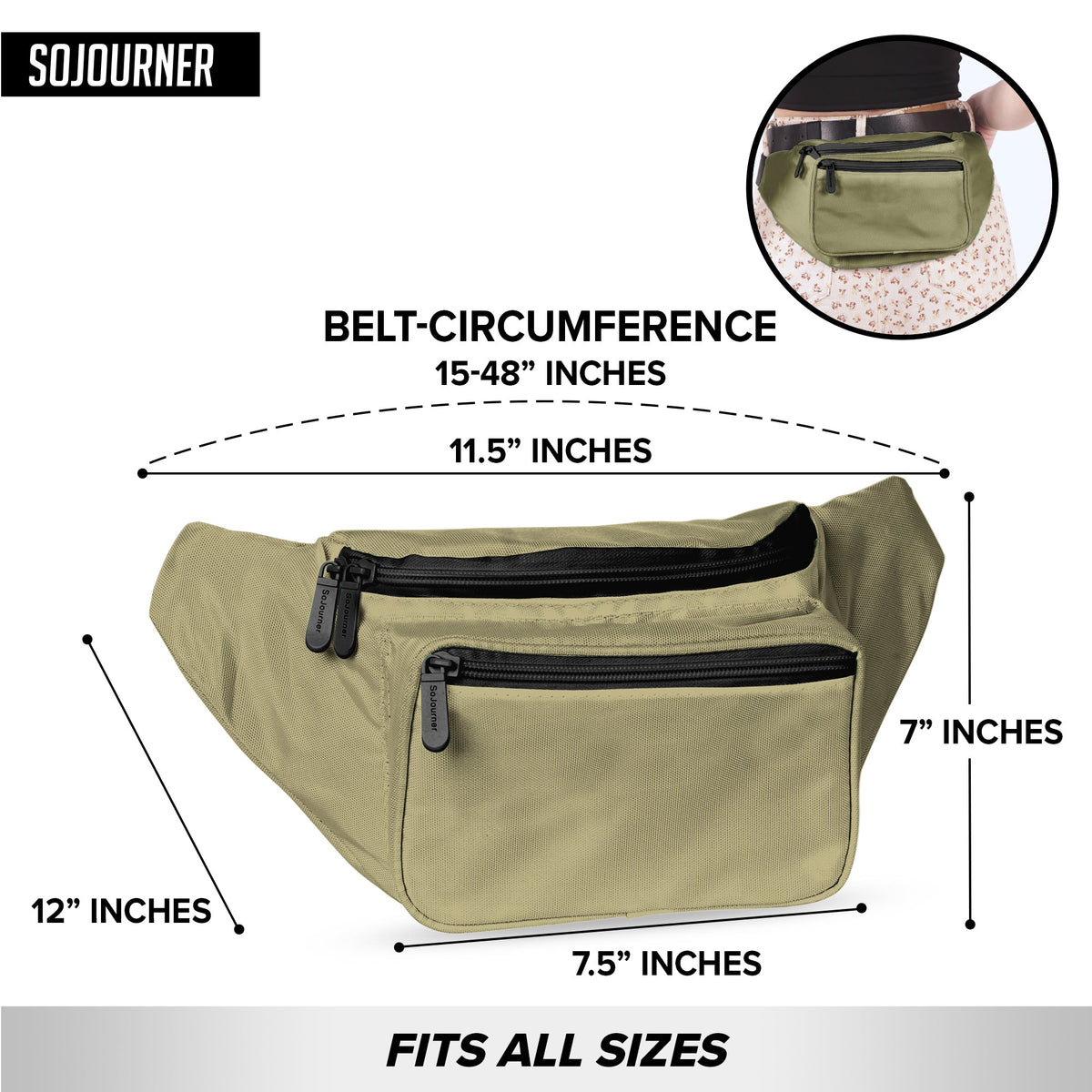 Fanny Pack (Solids) by SoJourner
