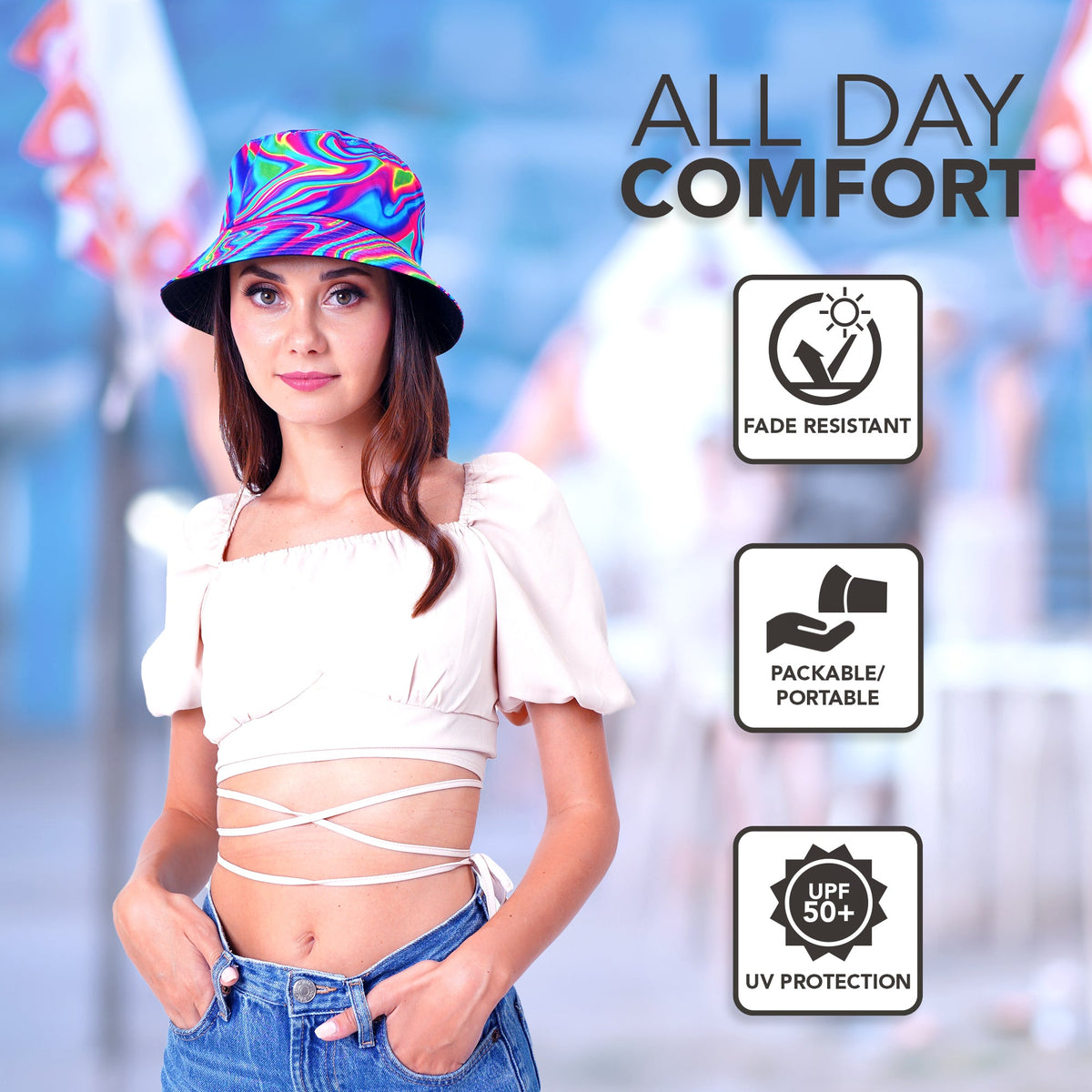 Rave Bucket Hat by SoJourner